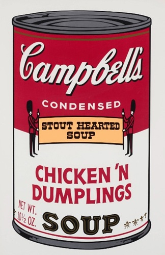 ウォーホル 「Chicken Dumplings, from Campbell's Soup II」の買取画像