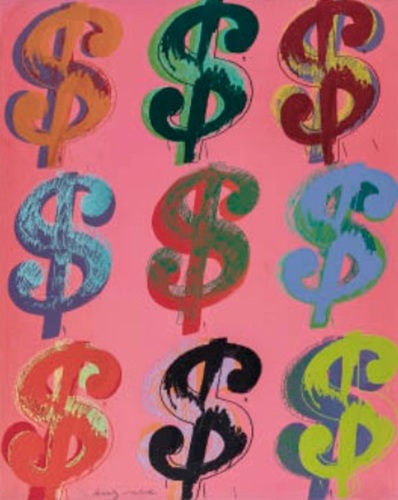 ウォーホル「 $(9)」の買取画像