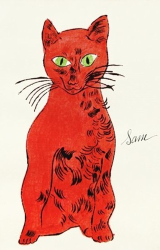 ウォーホル「 「サムという名の猫」」の買取画像