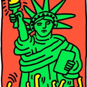 キース・へリング 「Statue-of-Liberty」の買取作品画像