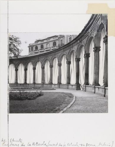 クリスト 「Curtains for La Rotonda, Project for Milan」の買取画像