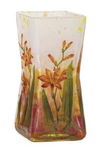 ドーム 「クロコスミア文花瓶」の買取画像