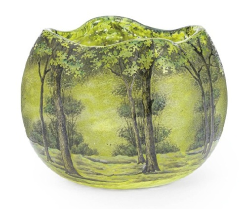 ドーム 「夏景色文花器」の買取画像