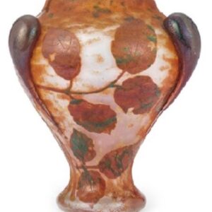 ドーム「 バラの葉文花瓶」の買取画像