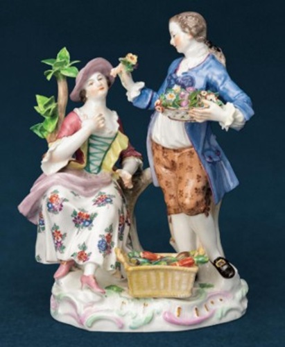 マイセン 「ガーデナーの恋人たち」の買取画像