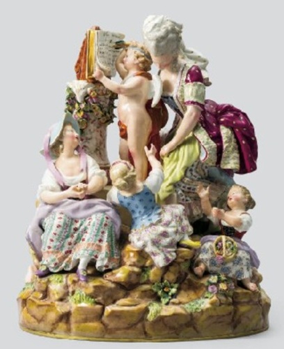 マイセン 「愛の授業」の買取画像