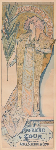 ミュシャ 「ジスモンダ(アメリカツアー版)」の買取画像