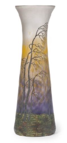 ミューラー 「風雨樹林文花瓶」の買取画像
