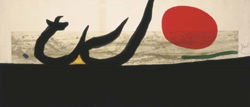 ミロ 「黒い砂浜」の買取画像