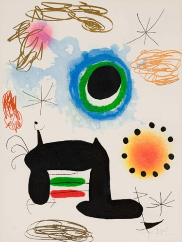 ミロ「 ゆっくりと」の買取画像