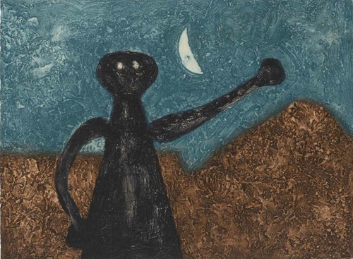 ルフィーノ・タマヨ 「ノクターン：「RUFINO TAMAYO 15 AGUAFUERTES 1975」より」の買取画像