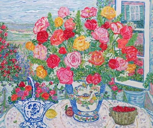 レスリー・セイヤー「ローゼスインブルーム」の買取画像