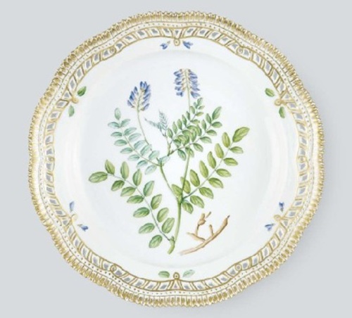 ロイヤルコペンハーゲン 「フローラダニカ透し皿」の買取画像