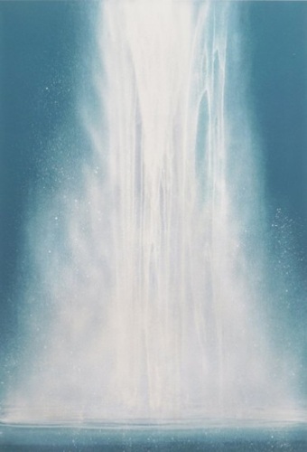 千住博 「ウォーターフォール」の買取画像