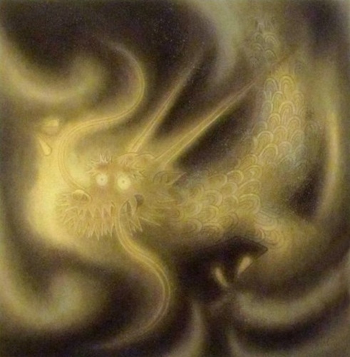 千住博「雲龍」の買取画像