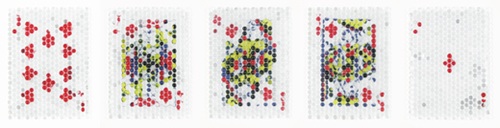 名和晃平 「PixCell-Trump #4 (Royal Straight Flush-」Diamond)の買取画像