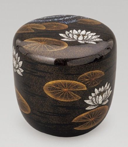 呉藤穣太郎 「睡蓮蒔絵大棗」の買取画像