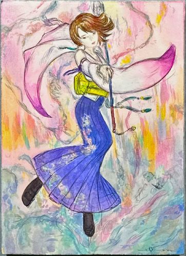 天野喜孝「オーダー原画(2)」の買取画像