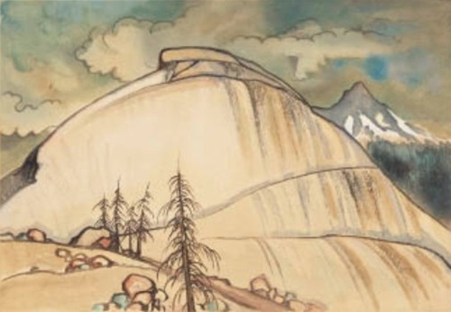 小圃千浦 「Death's Grave Pass and Tenaya Peak 」の買取画像