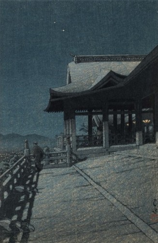 川瀬巴水 「京都清水寺 日本風景集II 関西編」の買取画像