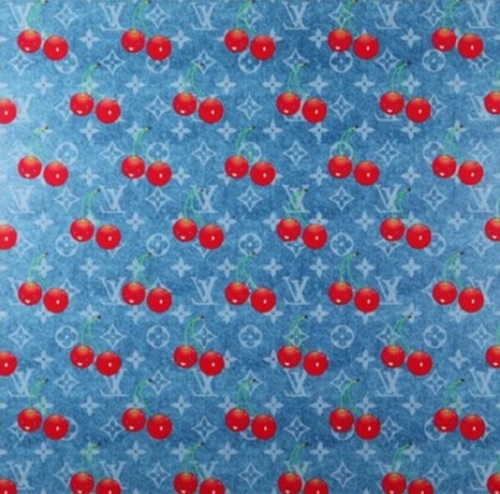 村上隆 「LV Cherry Blue denim」の買取画像