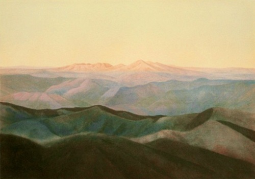 東山魁夷 「残照」の買取画像