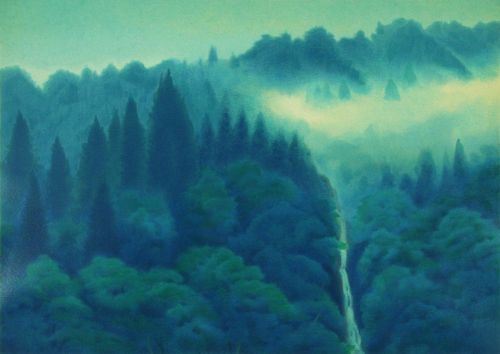 東山魁夷 「青渓」の買取画像