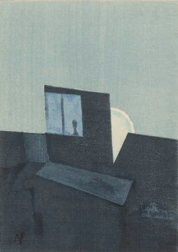 清宮質文 「北風の過ぎた夕」の買取画像