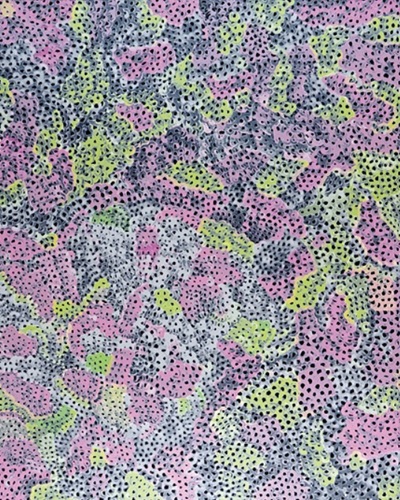 草間彌生 「花さける信濃路」の買取画像