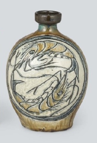 金城次郎 「扁壷」の買取画像