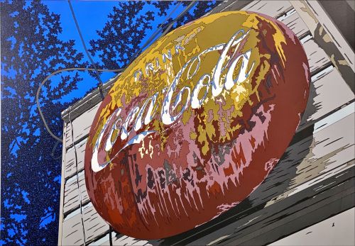 鈴木英人「DRINK COCA COLA」の買取画像