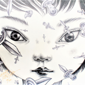 鴻池朋子「「mimio -Odyssey-」アニメーション原画より」の買取作品画像 オフセット